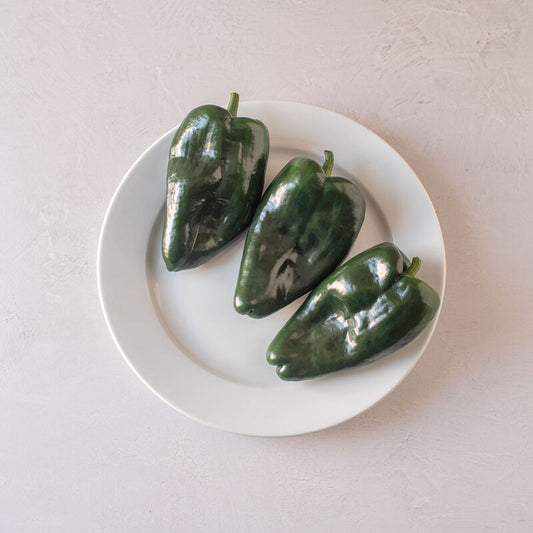 Capsicum annuum Poblano 'Sargento' -- Poblano Pepper 'Sargento'